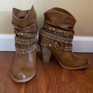 Embellished boots